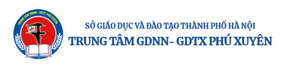 TRUNG TÂM GDTX THẠCH THẤT