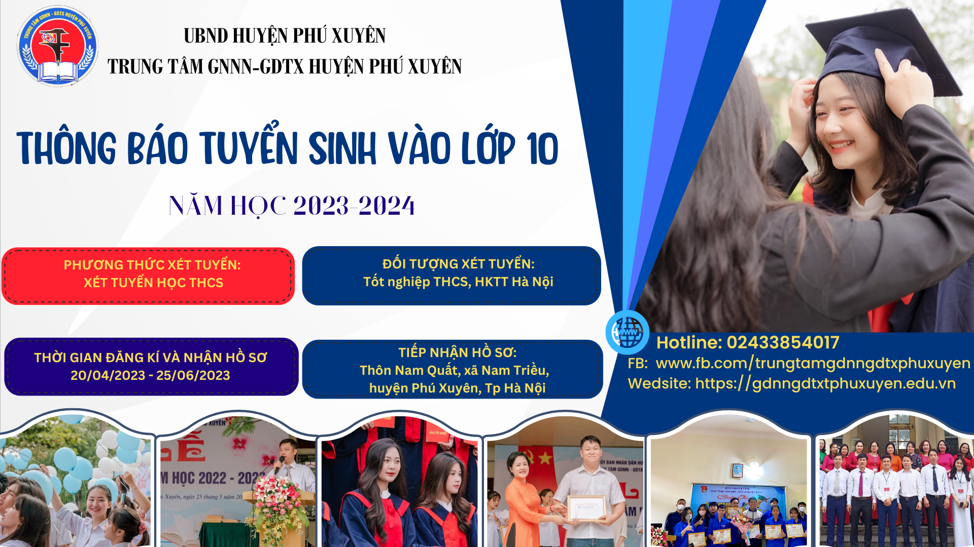 LÝ DO BẠN CHỌN TRUNG TÂM GDNN - GDTX HUYỆN PHÚ XUYÊN