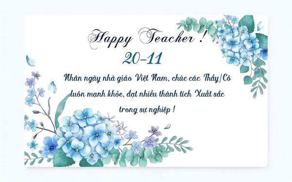 20/11 - NGÀY HIẾN CHƯƠNG CÁC NHÀ GIÁO VIỆT NAM